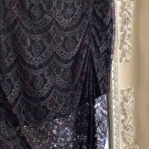 Akira Chicago black lace party skirt